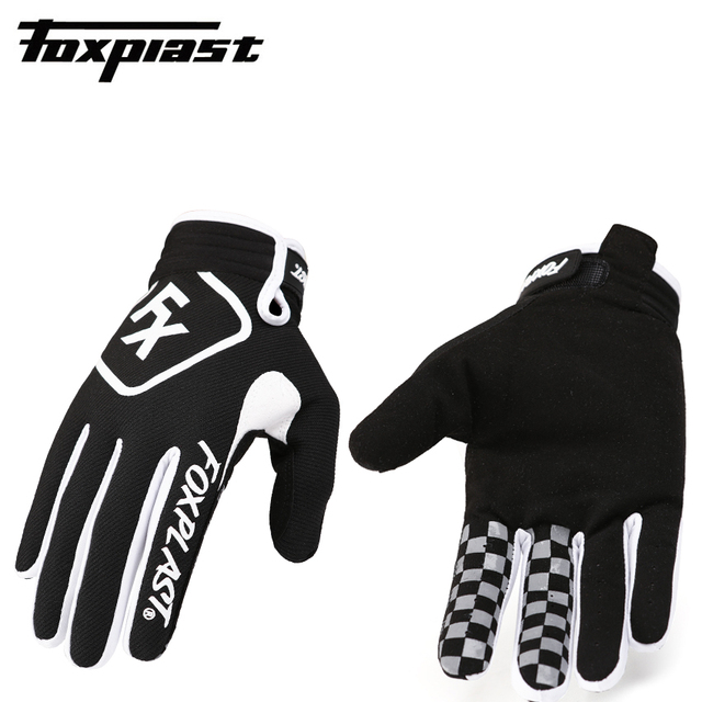 Rękawice motocyklowe Foxplast Full Finger 2021 - oddychające, rowerowe, motocrossowe, unisex MTB MX DH - Wianko - 3