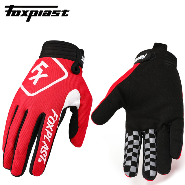 Rękawice motocyklowe Foxplast Full Finger 2021 - oddychające, rowerowe, motocrossowe, unisex MTB MX DH - Wianko - 5