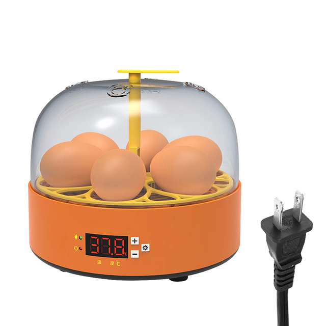 Inkubator do jaj dla drobiu 6 jaj autom. podgrzewacz PID temp. dzieci prezent - Wianko - 8