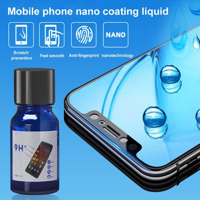 Uszczelniacz silikonowy: Nano Liquid Screen Protector Film 9H odporny na zarysowania dla iPhone i Samsung (DEC889) - Wianko - 1