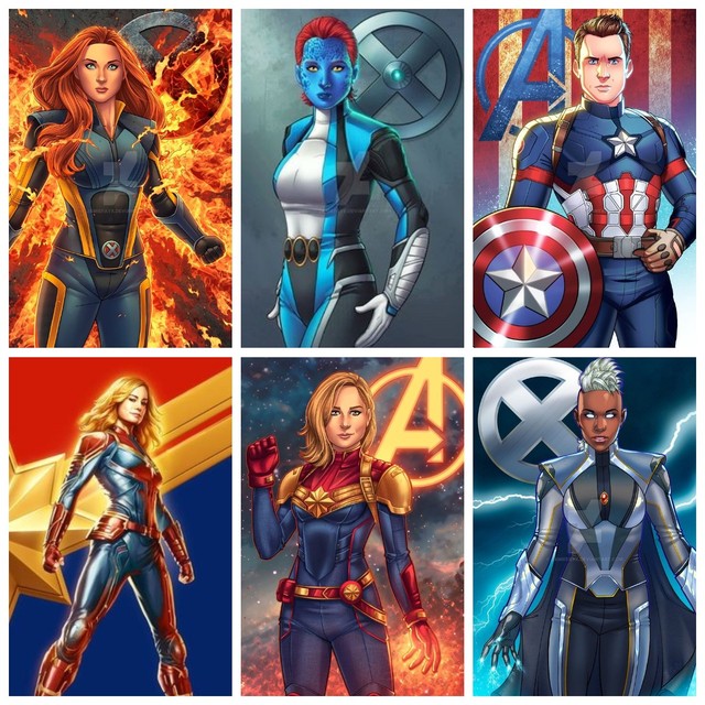Disney Marvel Avengers - 5D DIY diamentowe malowanie postaci z kreskówek - haft krzyżykowy - obraz mozaiki - prezent - Wianko - 13