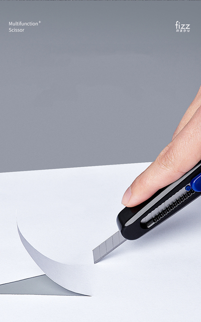 Nożyczki biurowe FIZZ Youpin 2021 2 w 1 - saszetka, nóż introligatorski, gilotyna do papieru - Wianko - 13