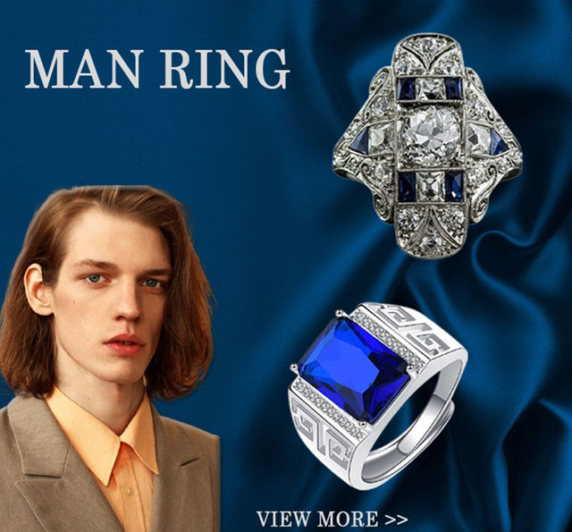 Pierścień dla kobiet - wzór z sercem, cyrkoniami i opalami, kolor srebrny - Wianko - 3