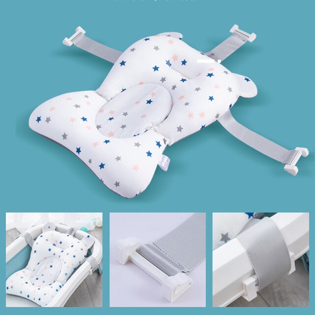 Antypoślizgowa mata Cartoon Baby Shower dla wanienki - bezpieczne i miękkie akcesorium dla niemowląt - Wianko - 4