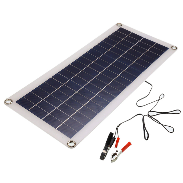 Panel solarny o mocy 100W 18V - elastyczne ogniwa słoneczne z kontrolerem USB do samochodów, jachtów, ładowarek campingowych i aktywnego wypoczynku na świeżym powietrzu - Wianko - 9