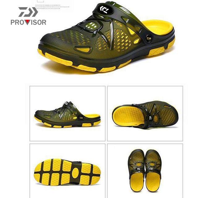 Nowe antypoślizgowe buty rybackie DAIWA 2022 dla mężczyzn - sandały plażowe do wędkowania i brodzenia w wodzie - Wianko - 3