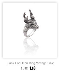 Pierścień męski retro w stylu punk z dwugłowym wężem na palec wskazujący - Wianko - 35