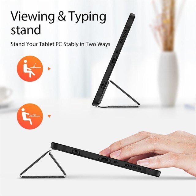 Etui na tablet Samsung Tab A7 Lite 8.4 2021T220/T255 w stylu skórzanej skrzynki z funkcją budzenia - Wianko - 24