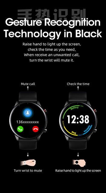 Ultra-cienki inteligentny zegarek L21 z pełnymi wyświetlaczami o rozdzielczości 240*240, wodoodporny SmartWatch z podwójnymi łączami Bluetooth, 32MB + 32MB - Wianko - 5