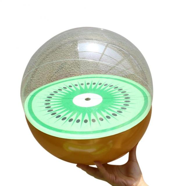 Dmuchana przezroczysta piłka PVC do zabawy w wodne rekwizyty fotograficzne i basen z piłeczkami nadmuchiwane - kategoria: Nadmuchiwane trampoliny - Wianko - 3