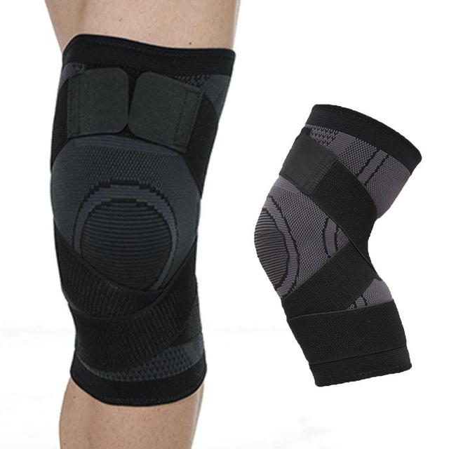 Kneepad sportowy ochronny na kolana, kompresyjna opaska na stawy dla mężczyzn i kobiet - Wianko - 29