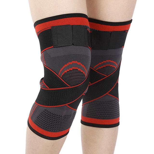 Kneepad sportowy ochronny na kolana, kompresyjna opaska na stawy dla mężczyzn i kobiet - Wianko - 25