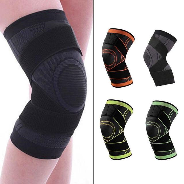 Kneepad sportowy ochronny na kolana, kompresyjna opaska na stawy dla mężczyzn i kobiet - Wianko - 30