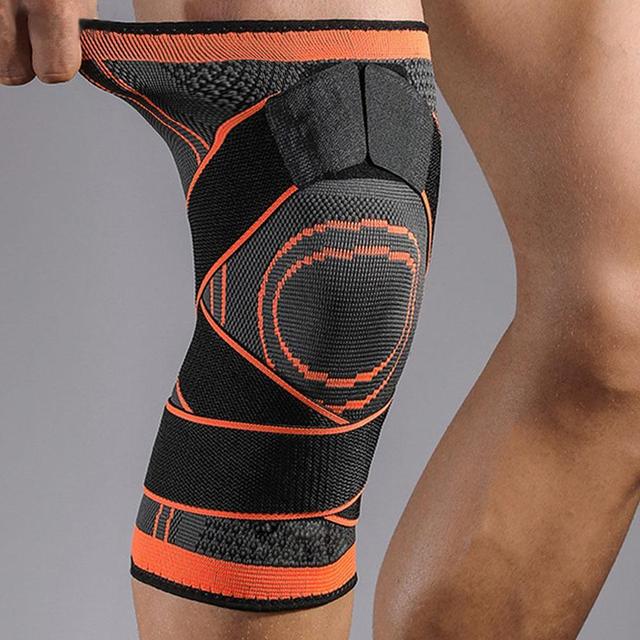 Kneepad sportowy ochronny na kolana, kompresyjna opaska na stawy dla mężczyzn i kobiet - Wianko - 16