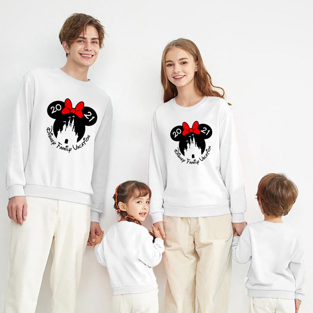 Bluza Kawaii Unisex dziewczynki z motywem Mickey Mouse Harajuku, 2021 - Wianko - 12