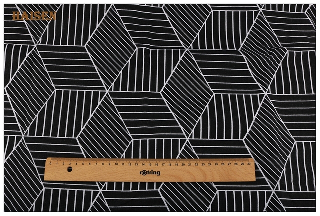 Materiał Haisen z afrykańskim nadrukiem dla majsterkowiczów - bawełniana tkanina lniana do ręcznego pikowania i szycia, idealna do sofy, stołu i zasłon - Wianko - 48