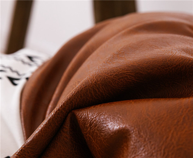 Poszewka na poduszkę Europejskiej i amerykańskiej mody z drukiem na bawełnianym płótnie PU szwami (bez wypełnienia) - jeden rozmiar - Wianko - 14
