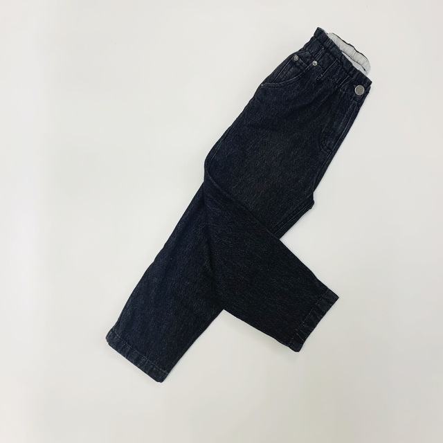 Ciepłe aksamitne spodnie dziecięce 2021 BP jesienne i zimowe, jednokolorowe dżinsy dla chłopców i dziewczynek - Wianko - 4