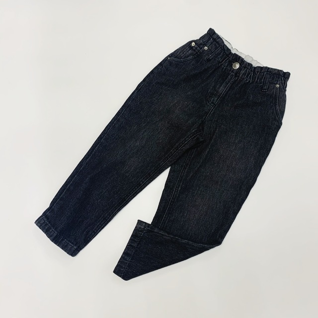 Ciepłe aksamitne spodnie dziecięce 2021 BP jesienne i zimowe, jednokolorowe dżinsy dla chłopców i dziewczynek - Wianko - 3