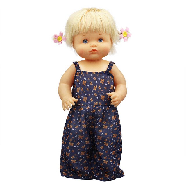 2021 Nowy Szyfonowy Kombinezon Ubranka dla 42-cm Lalek Nenuco Doll i Nenuco su Hermanita Doll - Wianko - 2