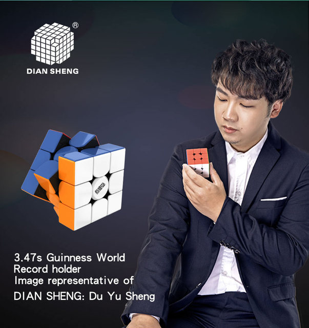 DianSheng Solar Plus S3M - magnetyczna, profesjonalna 3x3x3 magiczna kostka twisty puzzle - Wianko - 7
