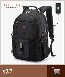 Plecak na laptopa 17 Cal Mochila Swiss Army o pojemności 45 litrów z portem ładowania USB - Wianko - 7