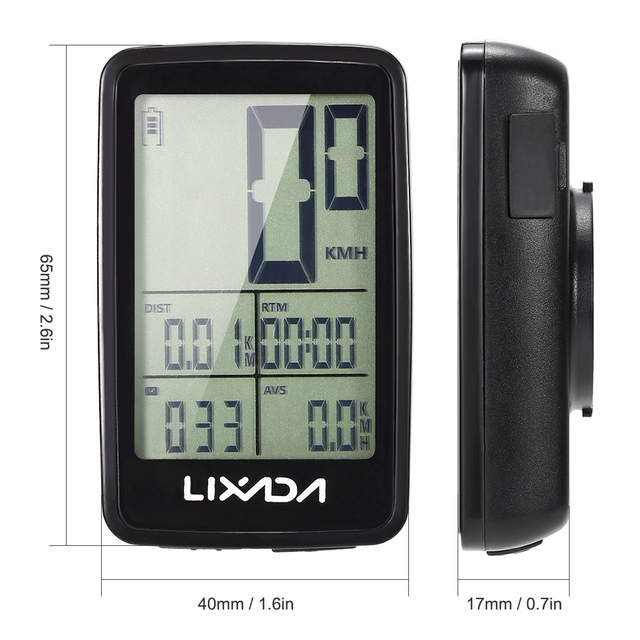 Lixada Bezprzewodowy prędkościomierz rowerowy USB z akumulatorem i licznikiem przebiegu - do jazdy na rowerze na świeżym powietrzu - Wianko - 10