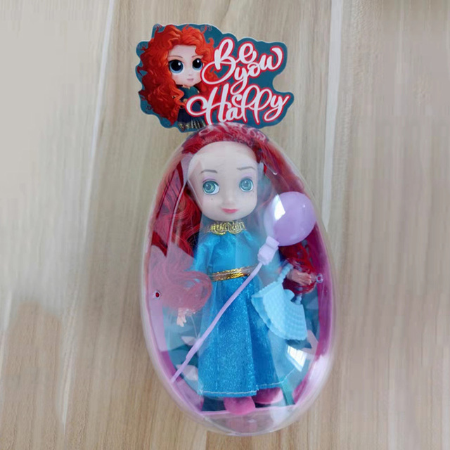 Figurka Belle Elsa Anna Ariel Alicja Śnieżka Roszpunka Q - Zabawka dla Dziewczynek - Wianko - 6