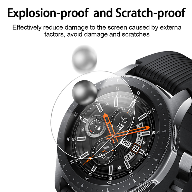Szkło hartowane do zegarka Samsung Galaxy 46mm i 42mm - ochraniacz ekranu i folia ochronna - Wianko - 4