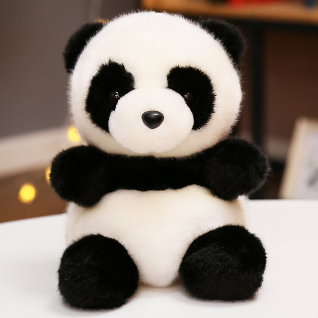 Pluszowa wypełniona zabawka zwierzątko dla dzieci - śliczna Panda lalka miękka KidsToys - świąteczny prezent dla dziewczynki - Wianko - 14