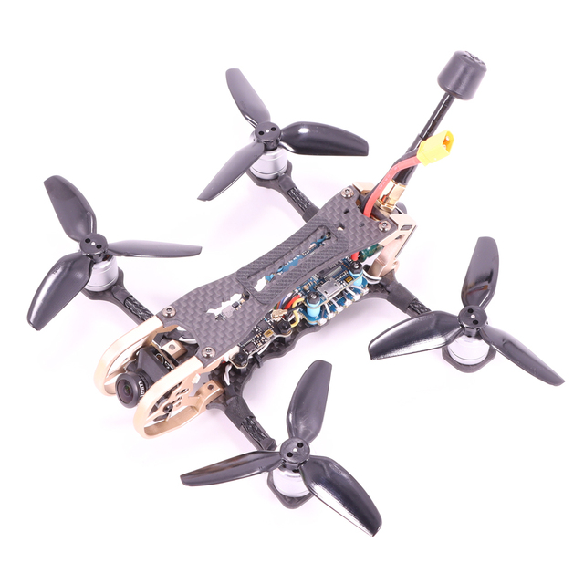 AlfaRC Merry135 FPV Freestyle RC Drone wyścigowy ze szkieletem 75MM, zestaw śmigła, wsparcie CADDX VISTA - Wianko - 10