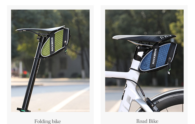 Torba rowerowa ROCKBROS pod siodełko 3D Shell - plecak na narzędzia, idealny do przechowywania i transportu na rowerze - Wianko - 15