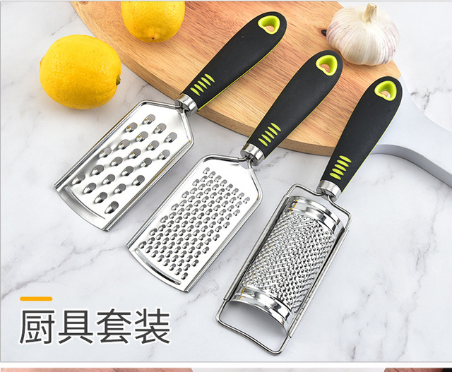 Tarka do sera ze stali nierdzewnej z nożem grillowym i dodatkowymi narzędziami kuchennymi - Wianko - 6