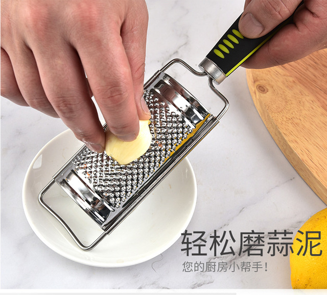 Tarka do sera ze stali nierdzewnej z nożem grillowym i dodatkowymi narzędziami kuchennymi - Wianko - 8
