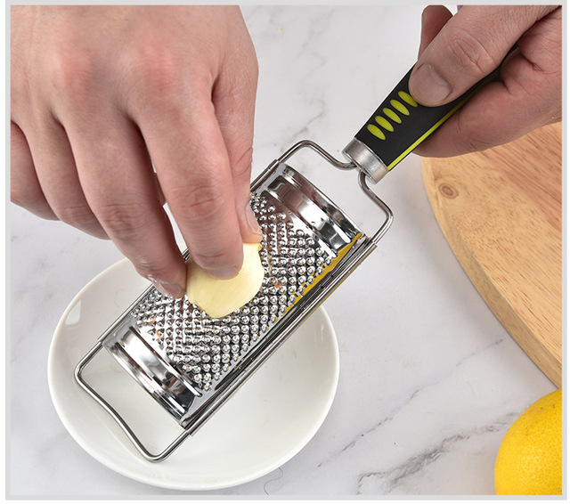 Tarka do sera ze stali nierdzewnej z nożem grillowym i dodatkowymi narzędziami kuchennymi - Wianko - 14