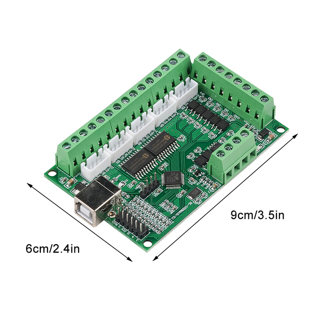 MACH3 V2.1 – sterownik silnika krokowego do grawerowania CNC z płytą główną 5-osiowego interfejsu sterującego i akcesoriami - Wianko - 7