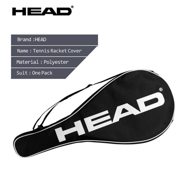 Głowa torba tenisowa HEAD - Oryginalna pojedyncza paczka ochronna aksamitna wodoodporna rakieta tenisowa torba na ramię - Wianko - 2
