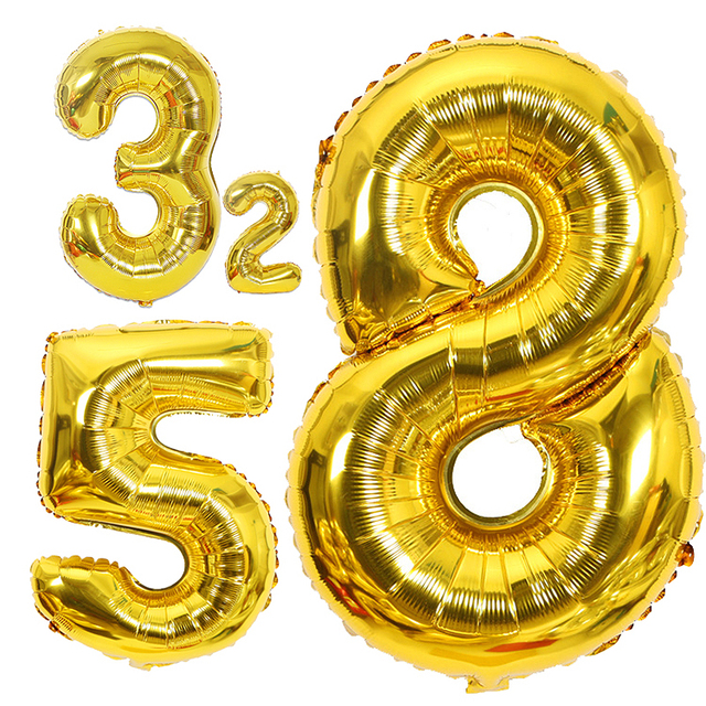 40-calowy różowy balon cyfrowy z cyfrą z folii do dekoracji ślubnej i rocznicy - hurtownia zabawkowa - Wianko - 3