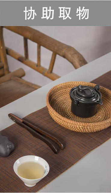 Klips do herbaty z hebanu miedzianego - solidne drewniane akcesorium do domowego zaparzania herbaty - Wianko - 29