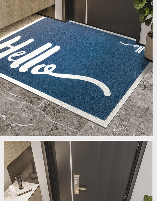 Wycieraczka wejściowa Hello Nordic do drzwi pcv, dywan na przedpokój i salon, kryty dywanik do kuchni i łazienki - Wianko - 9