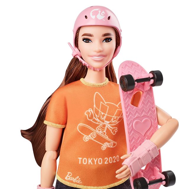 Lalka sportowa Barbie Tokio Olympic - lalka do jogi z ruchomymi akcesoriami dla dziewczynek - Wianko - 2