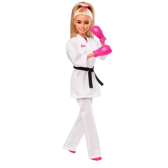 Lalka sportowa Barbie Tokio Olympic - lalka do jogi z ruchomymi akcesoriami dla dziewczynek - Wianko - 3