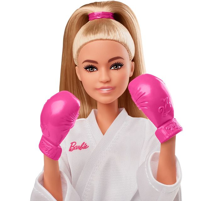 Lalka sportowa Barbie Tokio Olympic - lalka do jogi z ruchomymi akcesoriami dla dziewczynek - Wianko - 4
