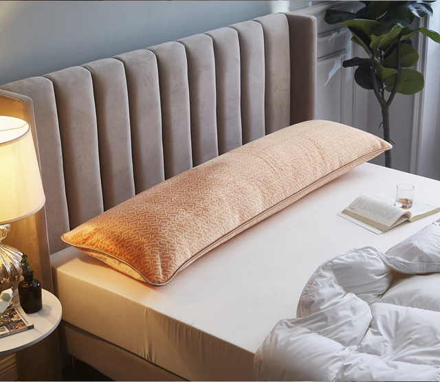 Poszewka na poduszkę z flaneli, długa, ciepła, o dużej rozmiar, Sleepcomfort Lover, 120/150/180cm - Wianko - 15