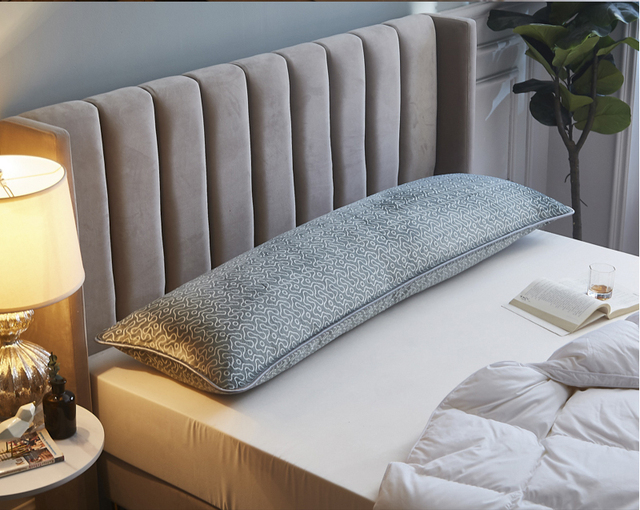 Poszewka na poduszkę z flaneli, długa, ciepła, o dużej rozmiar, Sleepcomfort Lover, 120/150/180cm - Wianko - 19