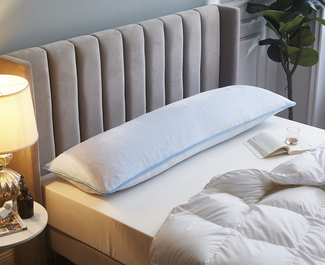 Poszewka na poduszkę z flaneli, długa, ciepła, o dużej rozmiar, Sleepcomfort Lover, 120/150/180cm - Wianko - 14