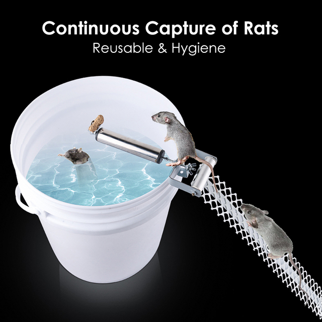 Pułapka na myszy stalowa Auto Pest Control - zabójca szczurów, Catcher do gospodarstwa domowego - Wianko - 4