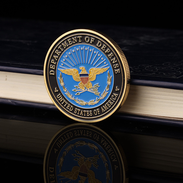 Medalion wojskowy Stanów Zjednoczonych - Insygnia 5. Korpusu Piechoty Morskiej - Moneta Wyzwanie - Kolekcje - Wianko - 3