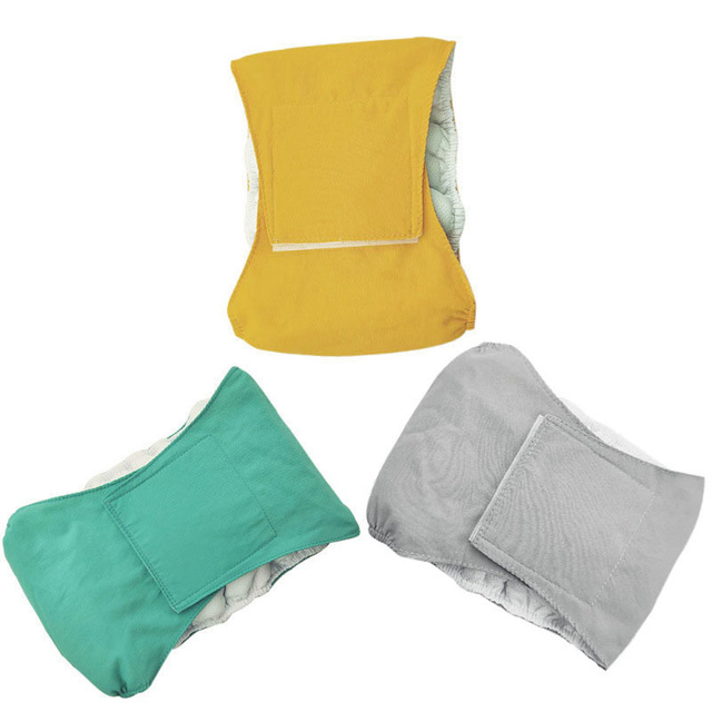 Sanitarne spodnie zmywalne dla psów - 5 kolorów, męskie, dostępne rozmiary XS-XL - Wianko - 6
