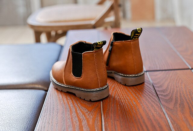Nowości 2020: dziecięce zimowe buty Martin w stylu vintage dla dziewcząt i chłopców - Wianko - 15